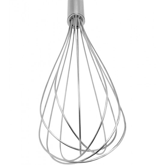 Batedor Manual 30,5cm Para Ovos Fouet Aço Inox Mimo Style